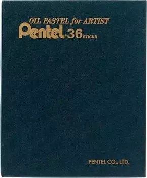 Масляная пастель Pentel professional pass 36 цветов PTA-36D
