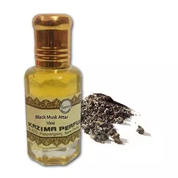 Масляные духи Черный мускус унисекс (10 мл), Black Musk Attar Perfume For Unisex, Kazima 20.625