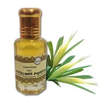 Масляные духи Кьюра унисекс (10 мл), Kewra Attar Perfume For Unisex, Kazima 14.875