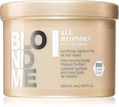 Masque Dtoxifiant Et Purifiant Pour Cheveux Blonds Et Mchs TU прозрачный