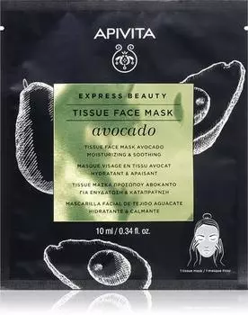 Masque Hydratant En Tissu Pour Apaiser La Peau TU прозрачный