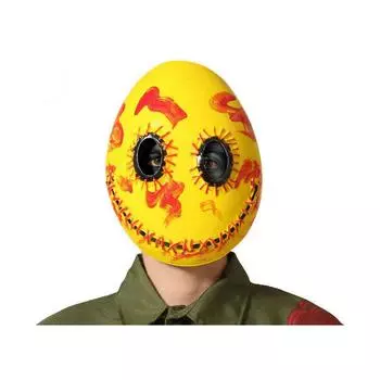 Masque Smile Halloween Jaune