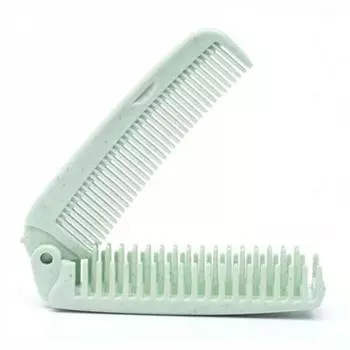 Massage Folding Comb Detangling Hair Brush Creative Foldable Hair Comb Barber Accessories