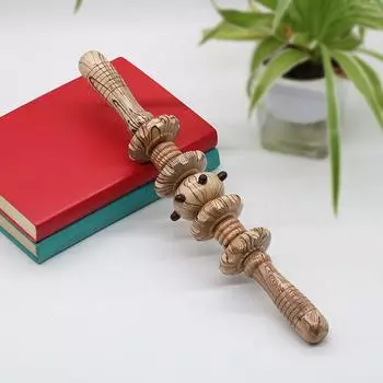 Massage Yoga Trigger Point Massager Wooden Exercise Roller Health Care Tool Muscle Roller Sticks #3