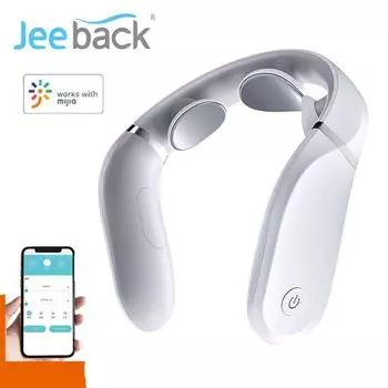 Массажер для шейки матки G2 TENS Pulse Protect только для шеи 190 г Двойной эффект горячего сжатия L-образная одежда Работа для приложения Mijia серый