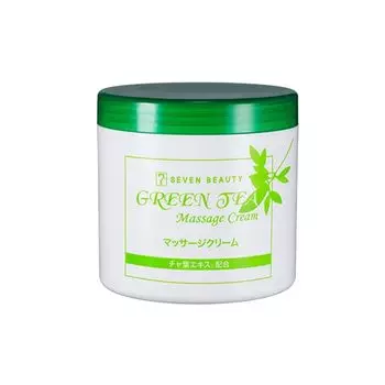 Массажный крем с зеленым чаем 450г SEVEN BEAUTY