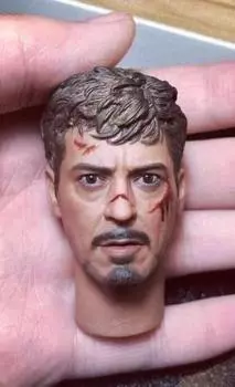 масштабная фигурка голова мальчика в стиле вестерн [TOYBARJAPAN] 1/6 TOP-002