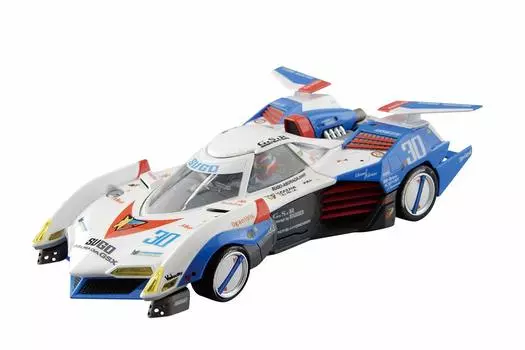 Масштабная пластиковая модель Aoshima Bunka Kyozai Cyber Formula Asurada №20 GSX 1/24