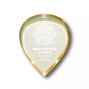 Master 8 Japan INFINIX MEGA SLICE TEARDROP Teardrop сверхтолстый медиатор для гитары IFM-TD250 2.5 мм