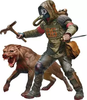 Master Box After Last War Series 7 Last Bridge Stalker Joe Herdock Пластиковая модель Сборочный комплект MB24079 1/24 Человечество