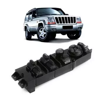 Master Power Window Switch Driver Side For 97-01 Jeep Cherokee 4-Door 56009449AC