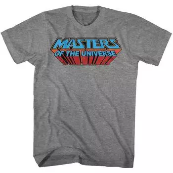 Masters Of The Universe Logoretro Graphite Unisex T-shirt S