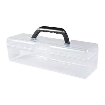 MaT store Card Box Long Trading Card Pocket Card Holder Storage Large Capacity Horizontal Holder Vertical Holder