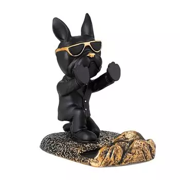 MaT store подставка для смартфона бульдог настольный стол для хранения аксессуаров разные товары Интересная подарочная подставка (стойка на руках)