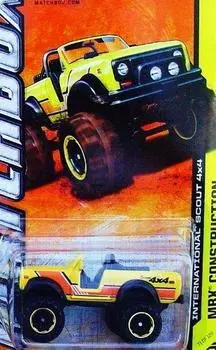 Matchbox 2013 International Scout 4X4 MBX Construction by Mattel 71/120 [item]
