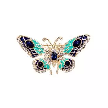 Materials - Artistic Moth Pin For Office And Restaurant Women Brooch Jewelry Brooches For Women Brooch Stitch Enamel Pin