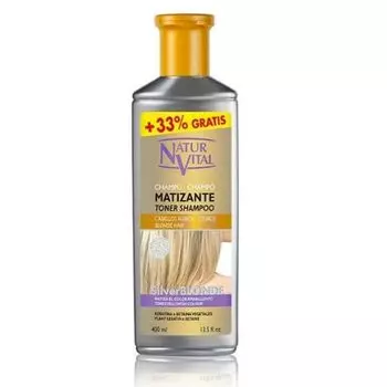 Матирующий шампунь Naturvital Silver Blonde 400 мл