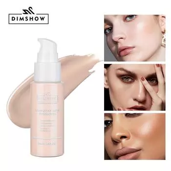 Матовая жидкая основа Oil Control не удаляет макияж Makeup and Concealer Press Liquid Foundation 01#