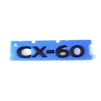 Матово-черный CX-60 (Серия КХ) эмблема названия автомобиля