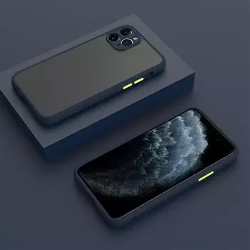 Матовый чехол для Iphone 15 Pro Max 14 Plus 13 Mini 12 11 X Xs Xr Se 2022 2020 7 8 6 S 6S 15Pro Iphone15 15Plus, чехол для телефона, аксессуары для защиты камеры For iPhone 15 чёрный