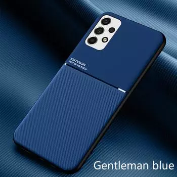 Матовый магнитный чехол без отпечатков пальцев для Samsung Galaxy A53 5g A73 A33 A12 A23 A13 A52s A52 A72 A32 A22, задняя крышка for Galaxy A32 4G чёрный