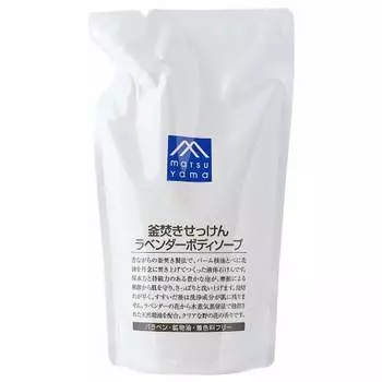 MATSU YAMA M-mark pot-fired soap lavender body soap refill