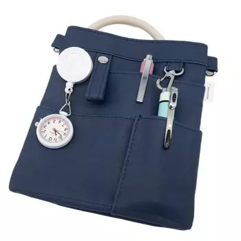Matsuyoshi Pen Case Pen Pouch Карманный органайзер для медицинских сестер клиники Хранение ручек Держатель для ручек Простой маленький держатель для ручек Чехол-сумка в сумке (Регулярный, ВМС)