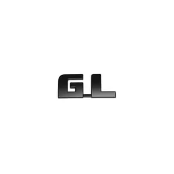 Matte Black Hiace Wagon (200 Series) GL Emblem Rear