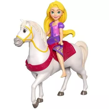 Mattel Disney/Disney Princess Princess) Rapunzel/Maximus (Mini Doll) [Dress-up doll/play set ] [3 years old~] HLW84