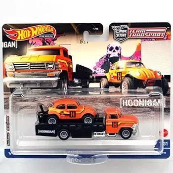 MATTEL HOTWHEELS 1:64 Scale Team Transport L Case [Horizon Hauler и Volkswagen Baja Bug] [Предмет]