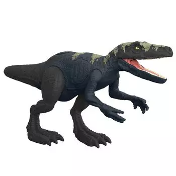 Mattel JURASSIC WORLD Хикару Герреразавр возрастом 10 лет и повреждениями HTP66! [Игрушка динозавр] [Общая длина приблизительно. 18,5 см] [4 вверх] зелёный