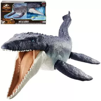 Mattel Jurassic World Король Мозазавра GXC09 (МИР ЮРСКОГО ПЕРИОДА) Море! синий