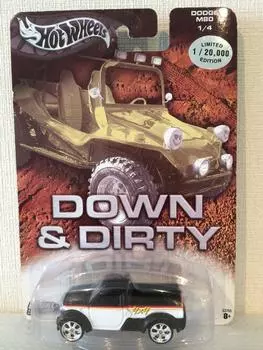 Mattel Mattel HotWHeeLs Hot Wheels LIMITED EDITION DODGE M80 Mini Car DOWN&DIRTY [Item]