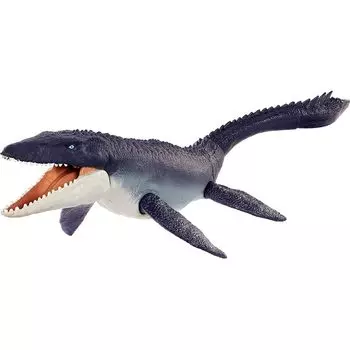 Mattel Мир Юрского периода МИР) Чемпион моря! мозазавр [Общая длина: приблизительно. 75 см] [Игрушка-динозавр][4 года и старше][Настоящее время] HNJ56