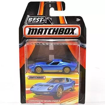 MATTEL OF MIURA Made by Mattel OF scale MIURA BEST MATCHBOX 164SCALE LAMBORGHINI P400S BEST MATCHBOX 164 LAMBORGHINI P400S [Item]