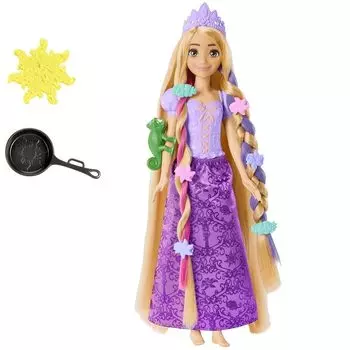 MATTEL Принцесса Диснея Рапунцель (Набор для укладки волос) [Кукла-наряд] [Кукла, набор аксессуаров] [3 и старше] HLW18