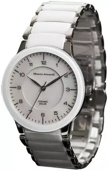 [Mauro Geraldi] Часы Solar Ceramic MJ043-3 Белые