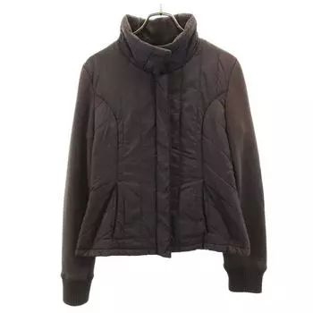 MAX&CO Quilted Elbow Patches Light down jacket Brown Women Used