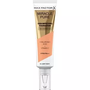 Max Factor Miracle Pure Foundation 40 Light Ivory 30ml