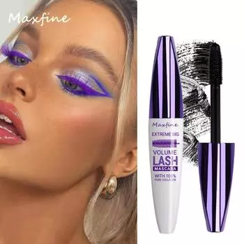MAXFINE 5D Трехмерная тушь для ресниц, нижняя часть, стойкий, стойкий завиток для долговечных локонов