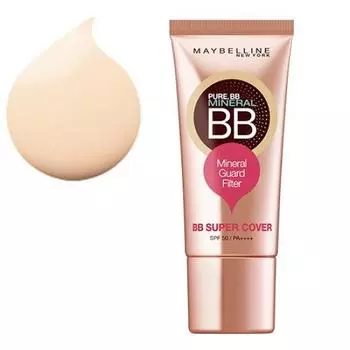Maybelline BB Cream Pure Mineral BB SP Cover 01 Натуральный бежевый