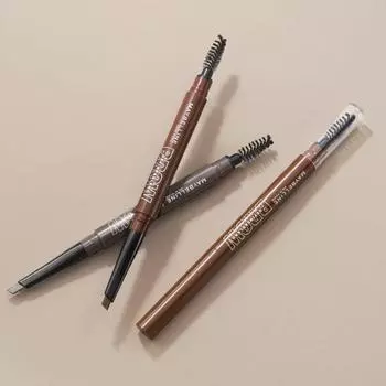 Maybelline Карандаш для бровей New York Define Blend 2 цвета NATURAL BROWN