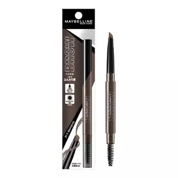 Maybelline MAYBELLINE Карандаш для бровей Fashion Brow N Темно-коричневый Карандаш Карандаш-пудра BR-0 Мужской