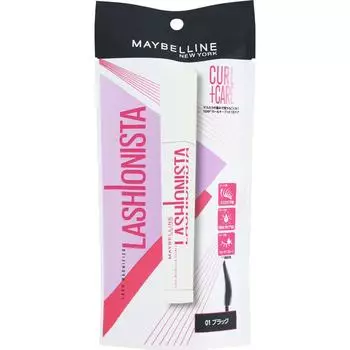 Maybelline New York Lash Nista Primer 01 Black Skin Makeup Чтобы нанести тушь, поместите щеточку у основания ресниц и плавно проведите ею по направлению к