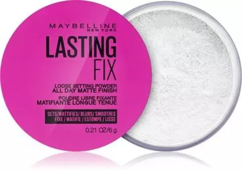 MAYBELLINE NEW YORK Lasting Fix poudre libre transparente TU прозрачный