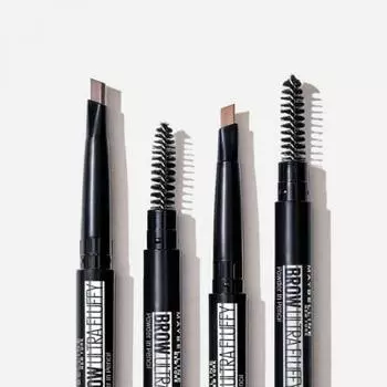 Maybelline New York Ultra Fluffy Карандаш для бровей Водостойкий темно-коричневый dark brown