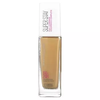 Maybelline, Super Stay, тональная основа с полным покрытием, 127 Sand Beige, 1 жидкая унция (30 мл)
