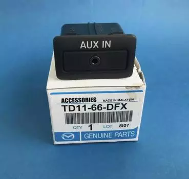 Mazda CX-9 Auxiliary Jack Input Port Adapter TD11-66-DFX OE Genuine JAPAN