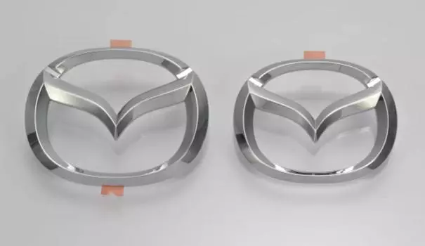 MAZDA Genuine RX-7 FD3S Front & Rear Badge Emblem Set F138-51-731 F141-51-73