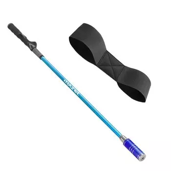MAZEL Golf Swing Practice One Practice Swing Golf Golf Practice Swing Practice Posture Swing Correction Warm Up Advanced Increases Flying Includes синий